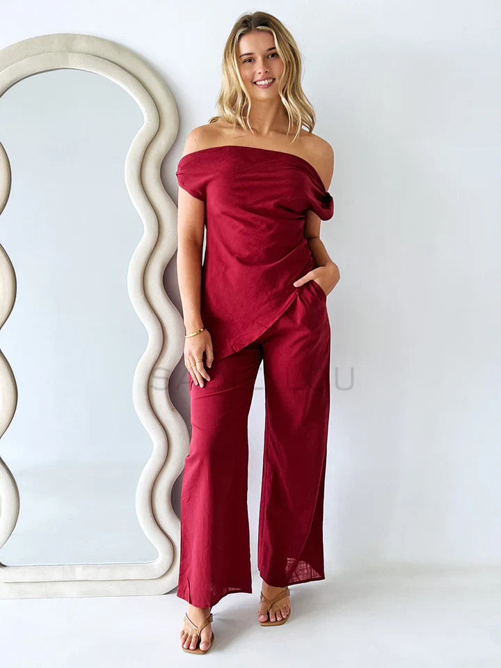 Aya Linen Co-Ord Set