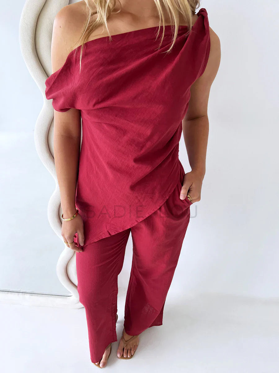 Aya Linen Co-Ord Set