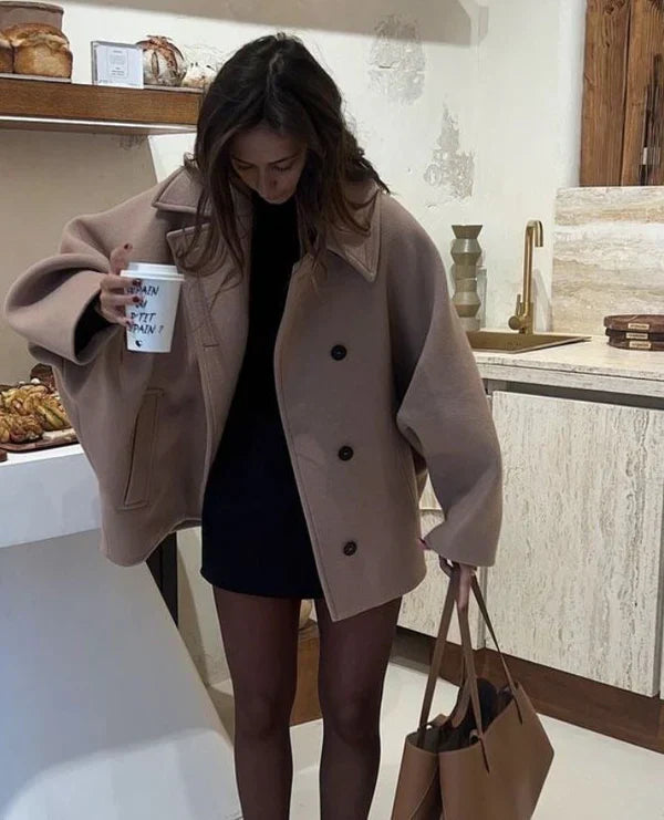 Liz | Oversized Wool Coat