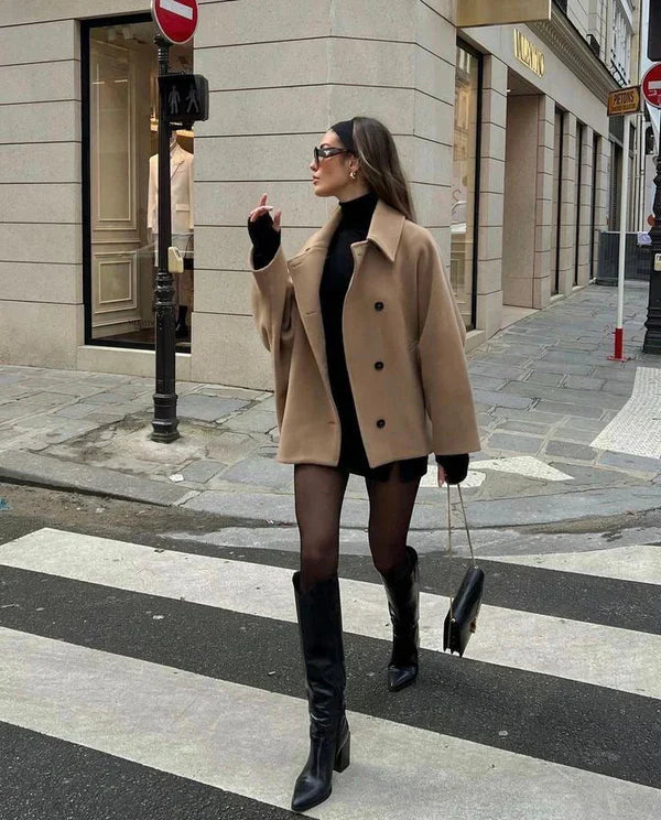 Liz | Oversized Wool Coat