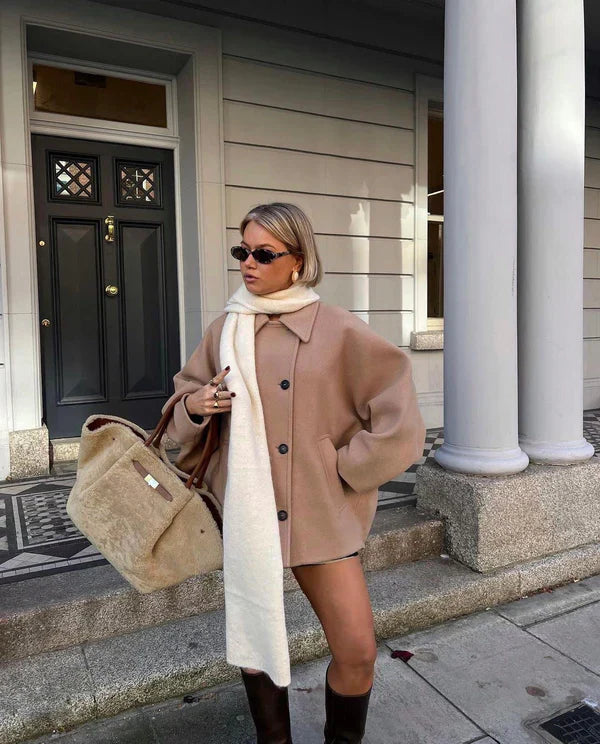Liz | Oversized Wool Coat