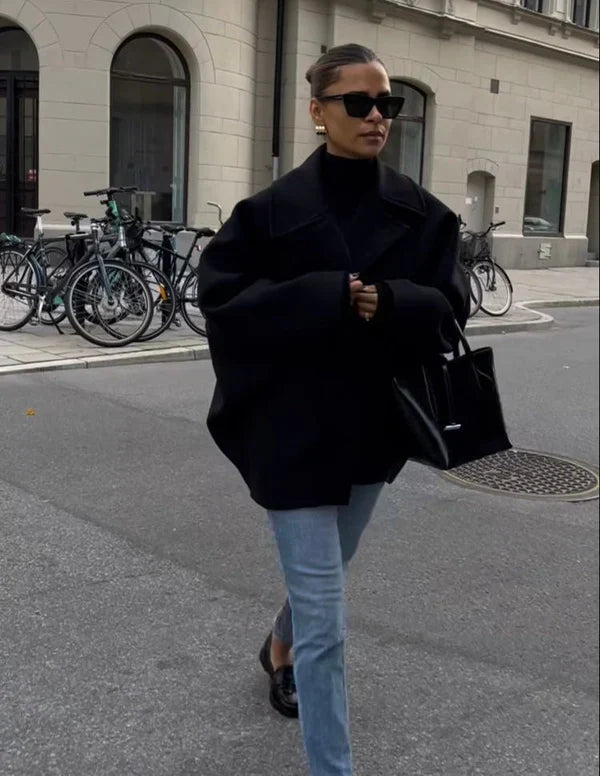Liz | Oversized Wool Coat