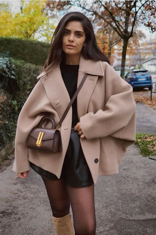 Liz | Oversized Wool Coat