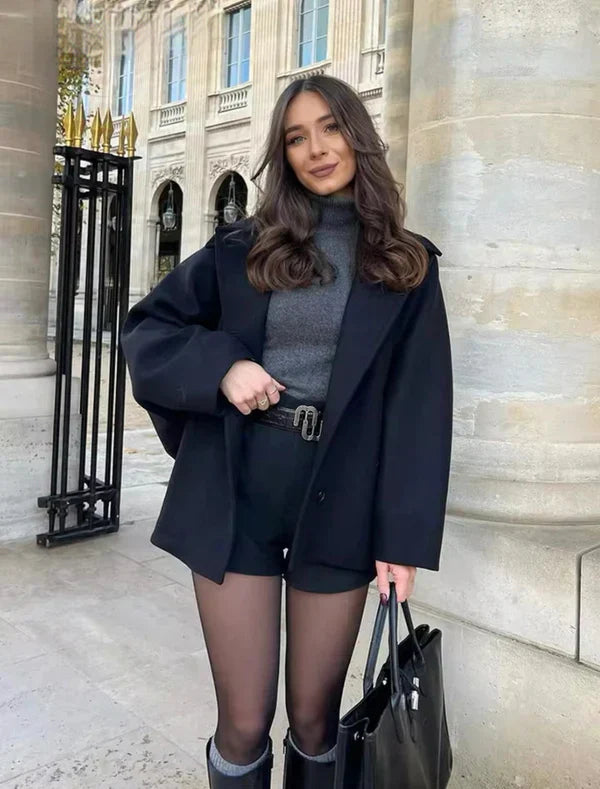 Liz | Oversized Wool Coat