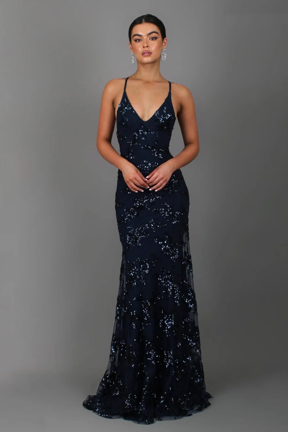 Ivana Sequin Glitter Dress