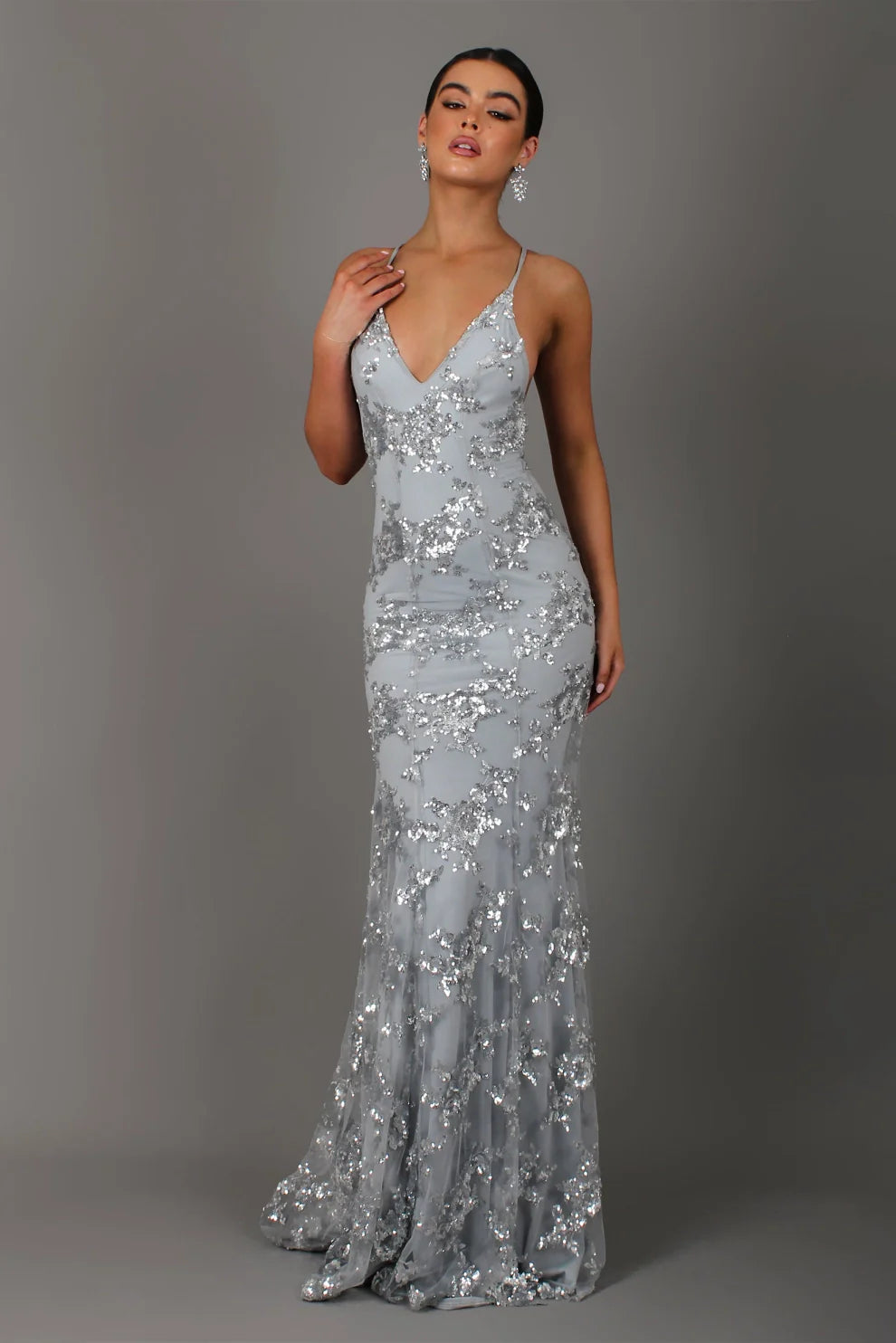 Ivana Sequin Glitter Dress