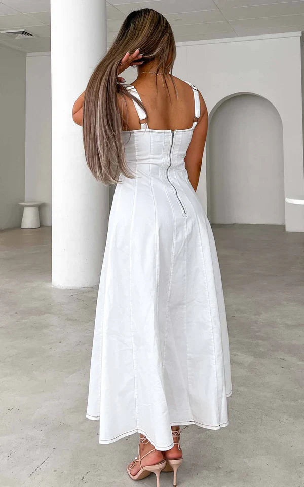 Anouk Pleated Denim