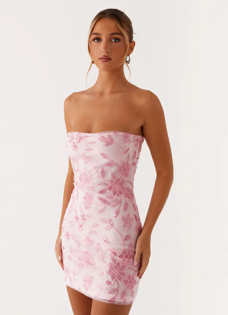 Aurora Beaded Mini Dress