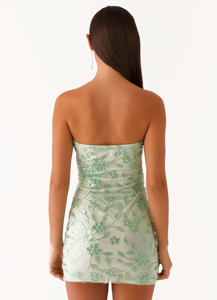 Aurora Beaded Mini Dress
