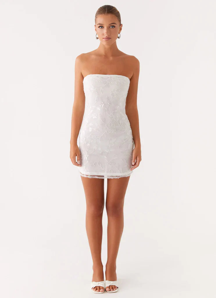 Aurora Beaded Mini Dress