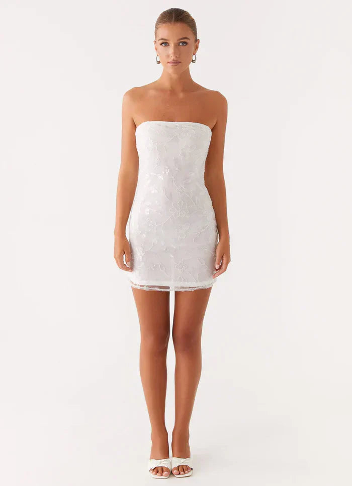 Aurora Beaded Mini Dress