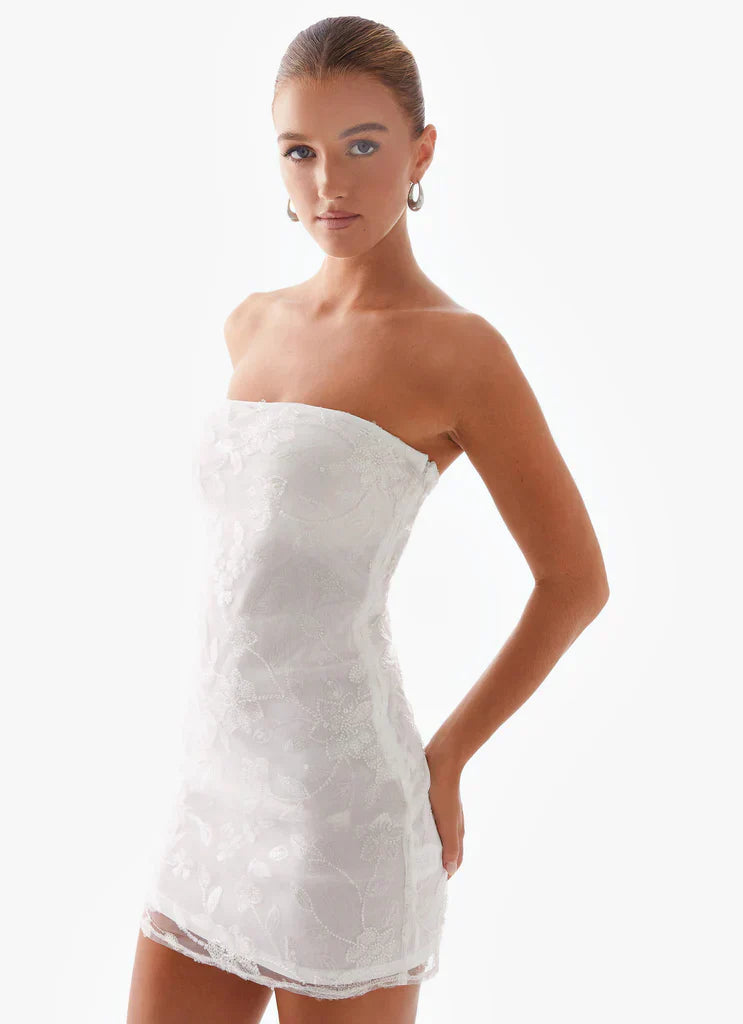 Aurora Beaded Mini Dress