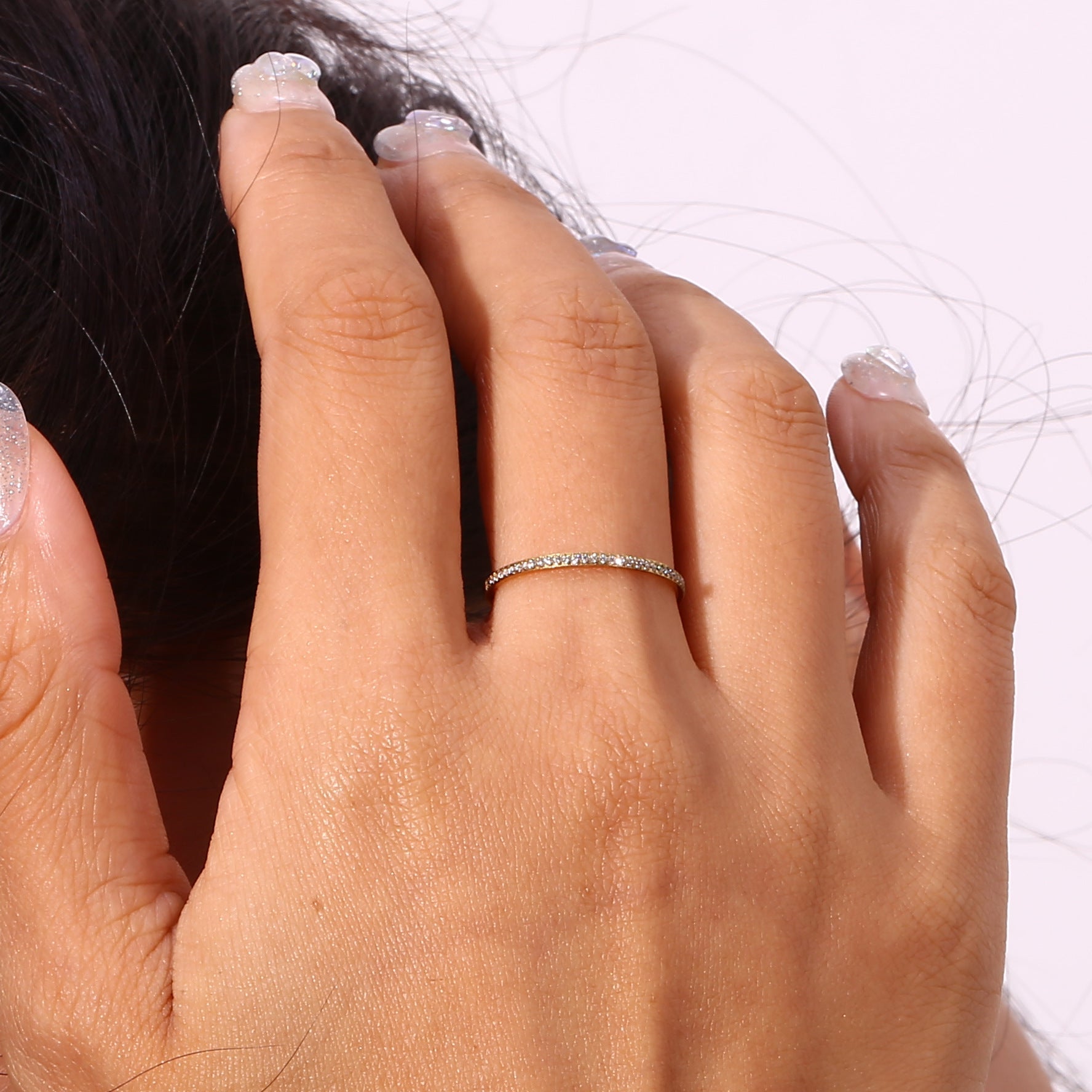 Elegant Gold Ring Zarra for a Timeless Style