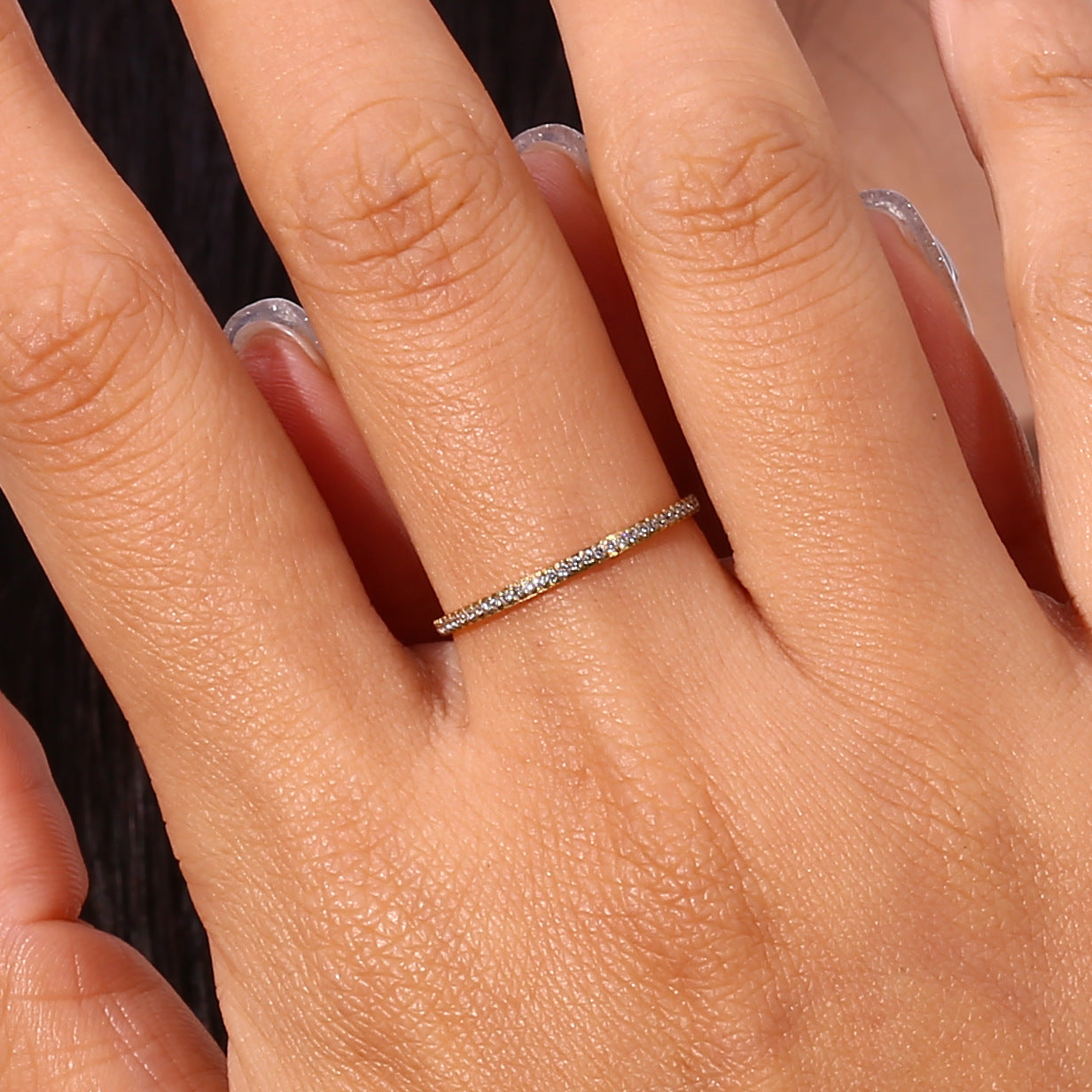 Elegant Gold Ring Zarra for a Timeless Style