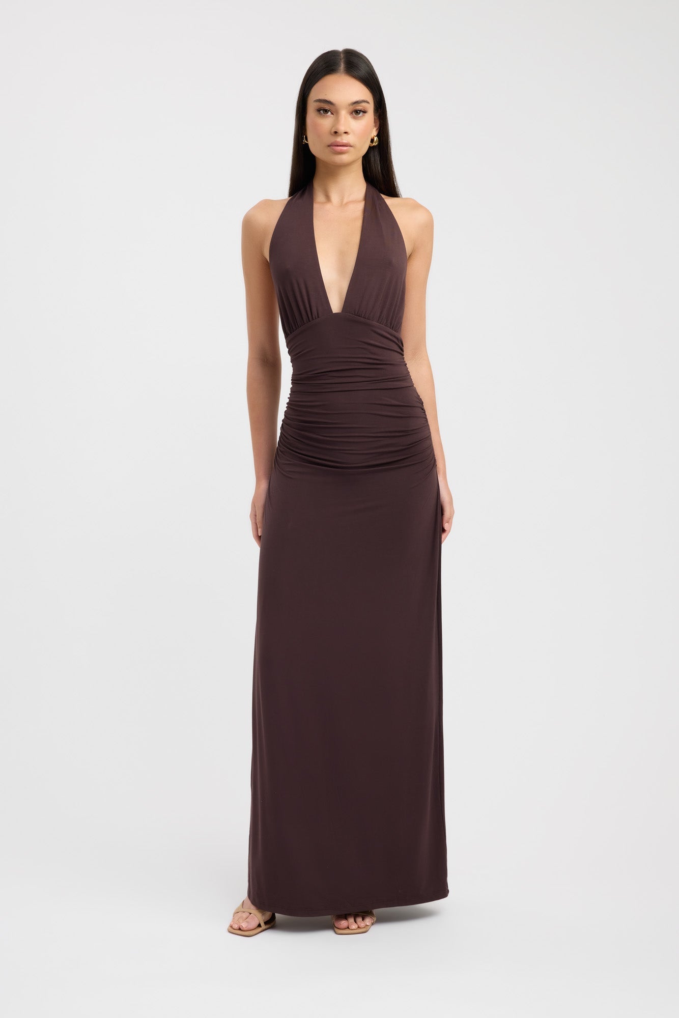 Celestine Halter Maxi Dress