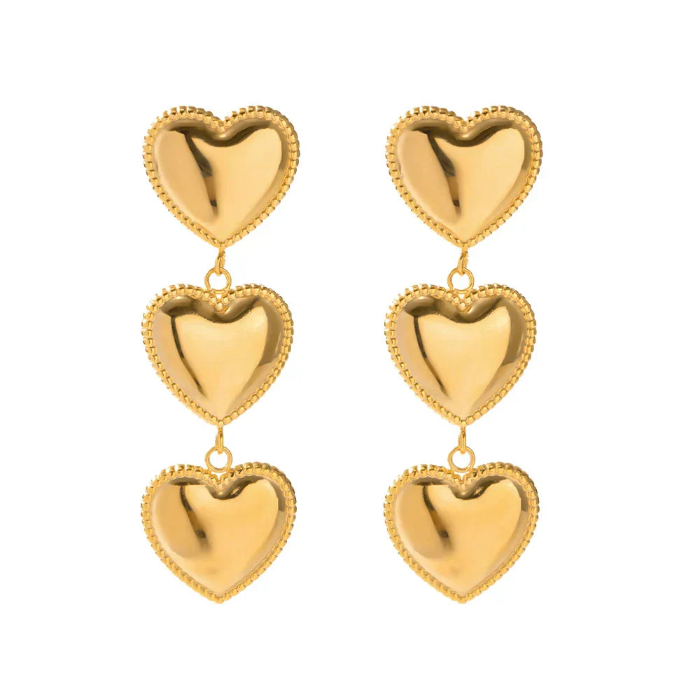 Elegant Gold Idaya Earrings for a Radiant Look