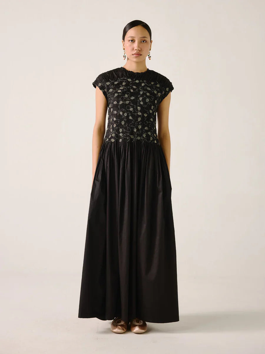 Amira Cotton Flare Dress