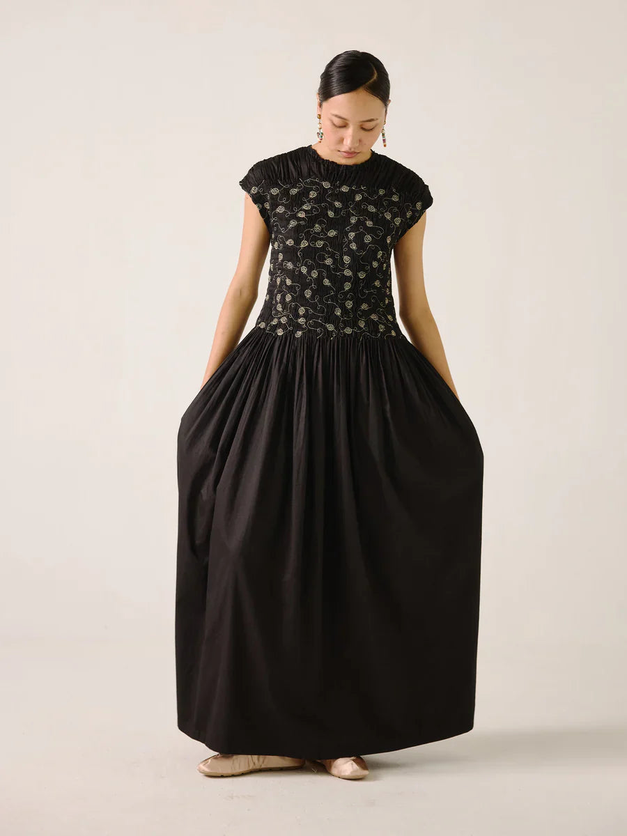Amira Cotton Flare Dress