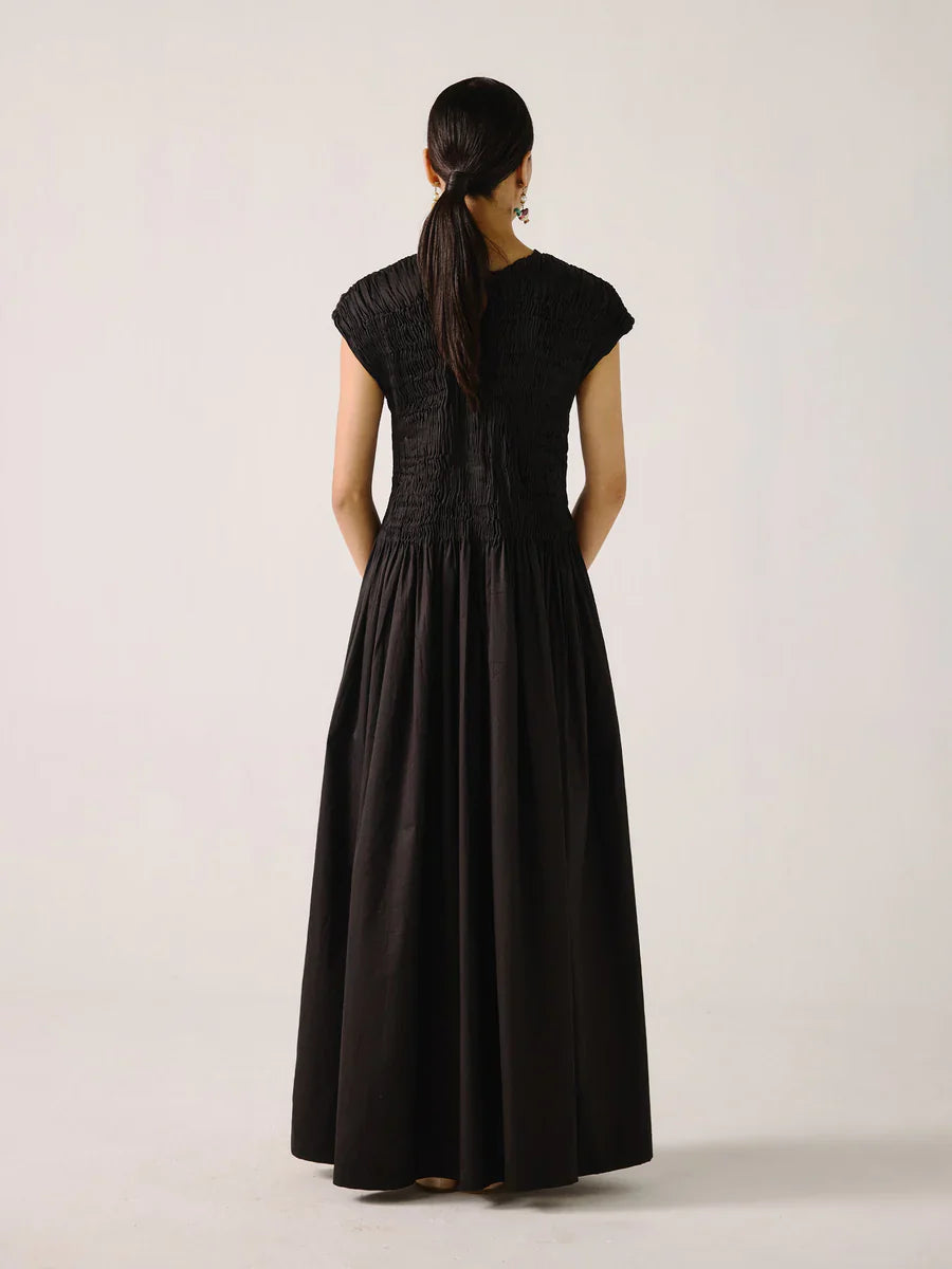 Amira Cotton Flare Dress