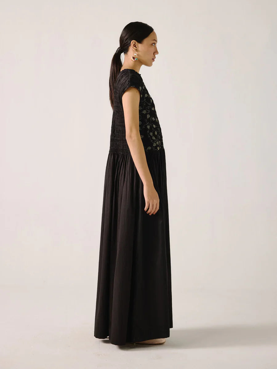 Amira Cotton Flare Dress