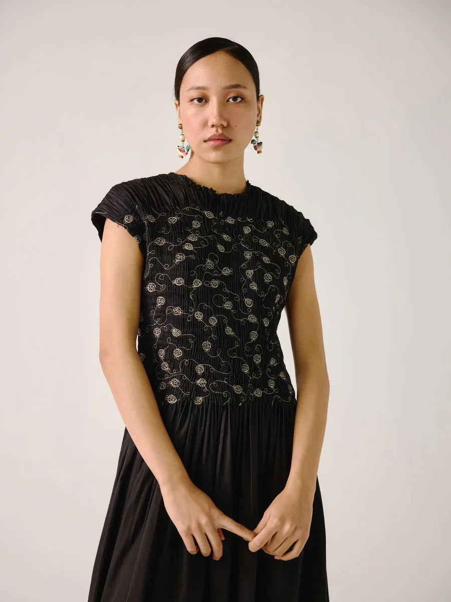 Amira Cotton Flare Dress