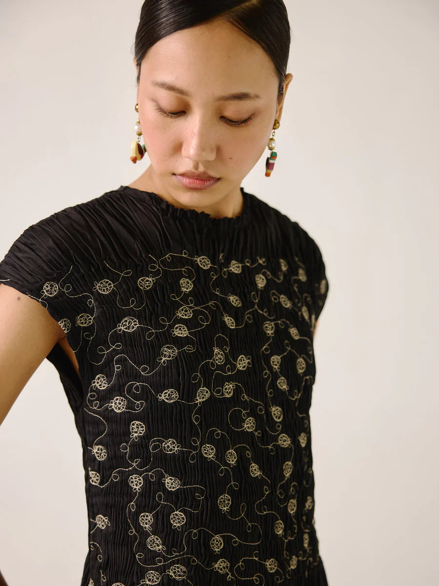 Amira Cotton Flare Dress