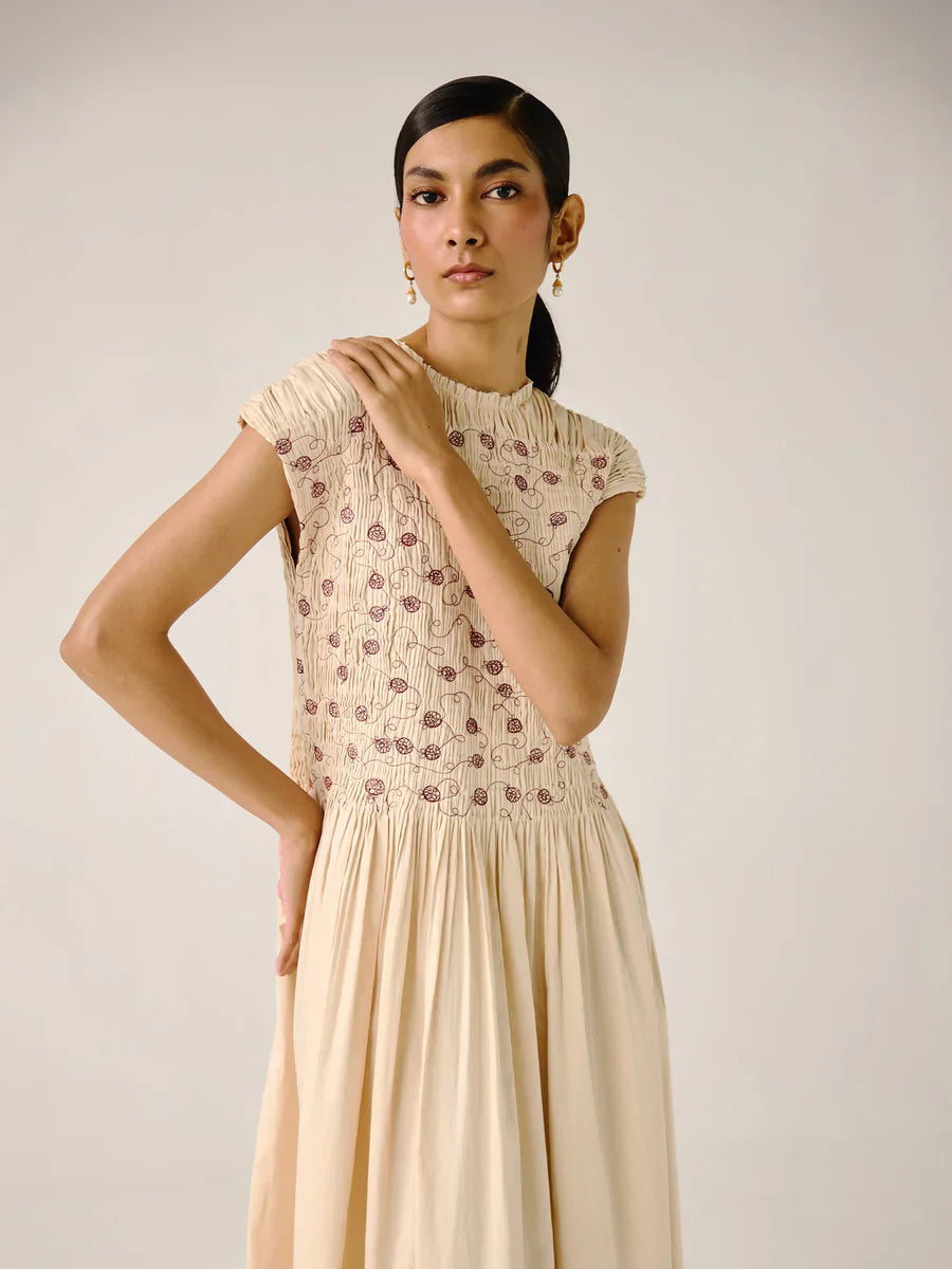 Amira Cotton Flare Dress