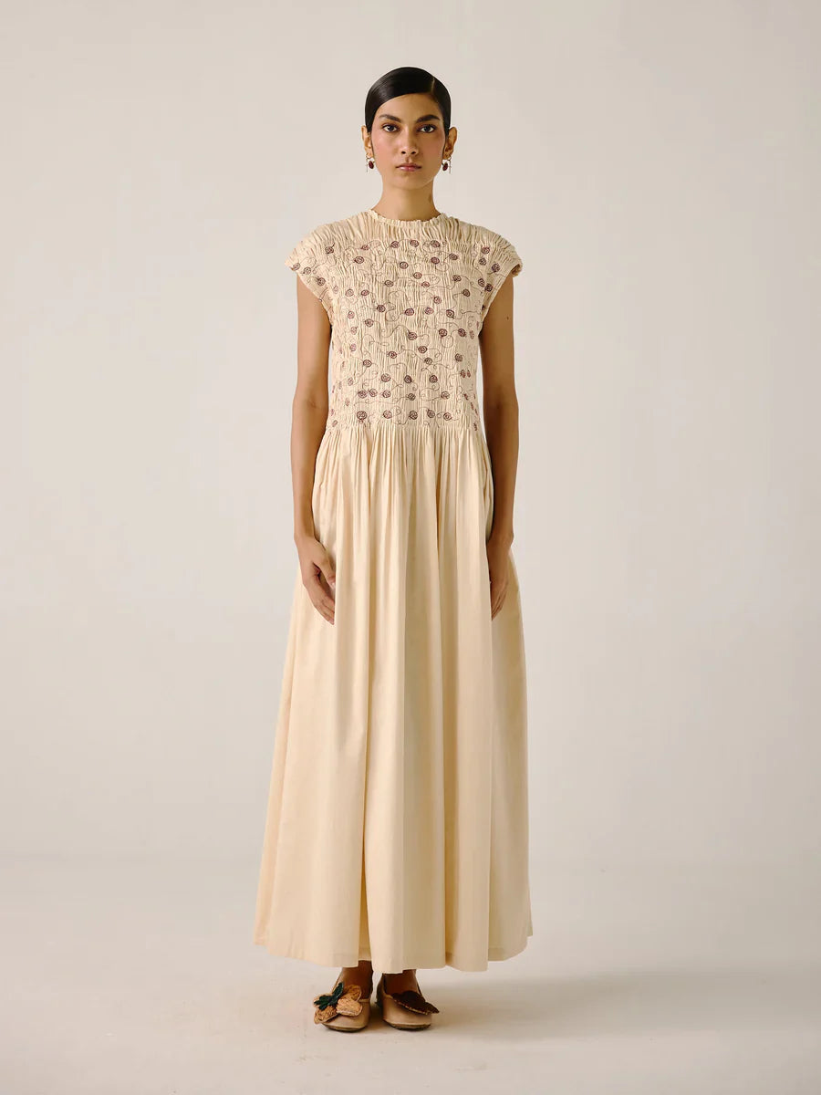 Amira Cotton Flare Dress