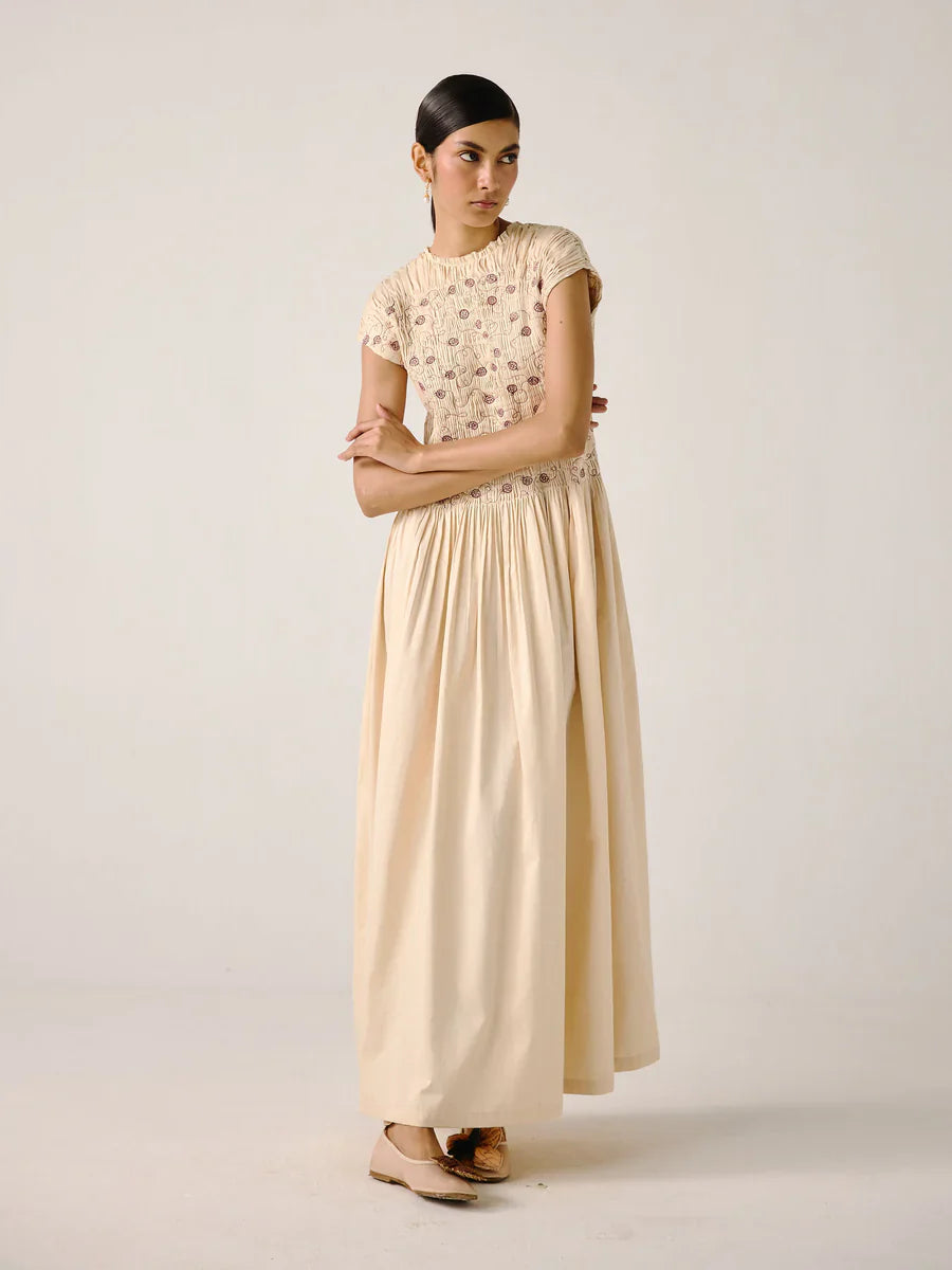 Amira Cotton Flare Dress