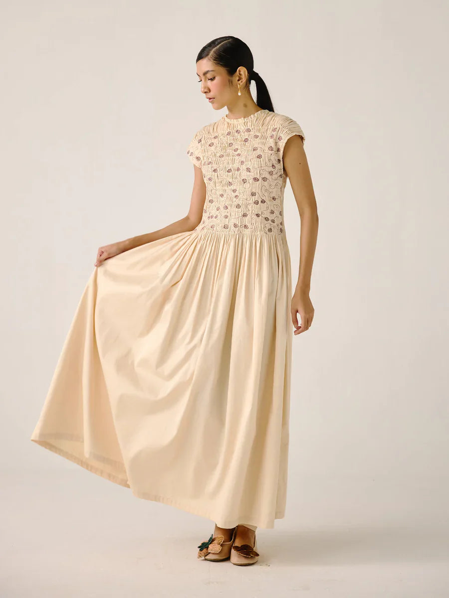 Amira Cotton Flare Dress