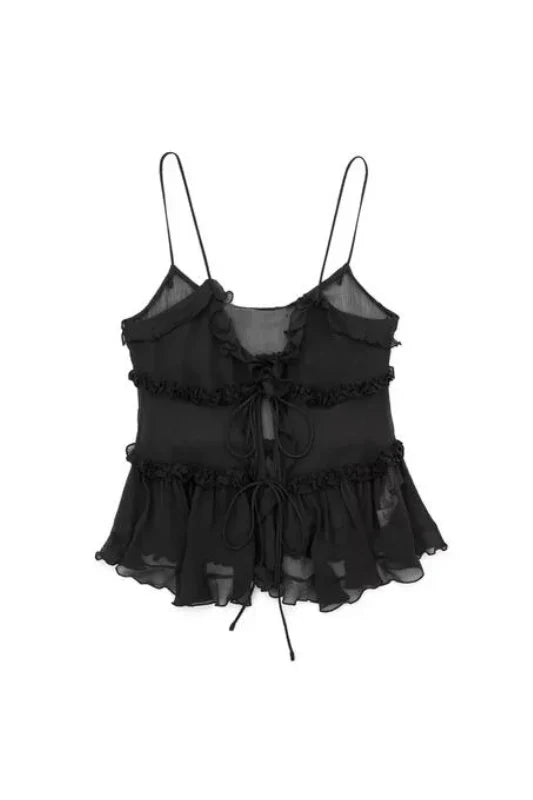 Diana Ruffle Cami Top