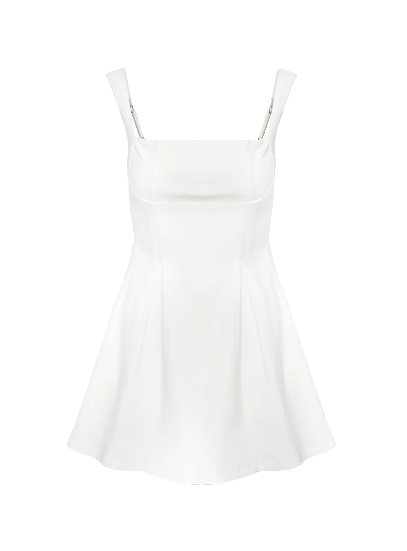 Melanie Pleated Bow Mini Dress