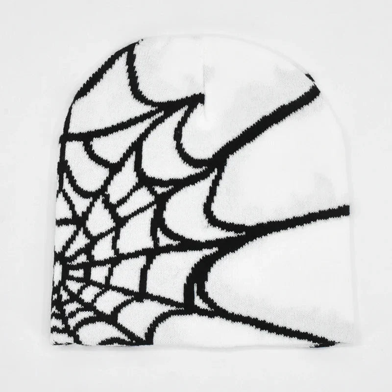 Y2K Spider Web Beanie