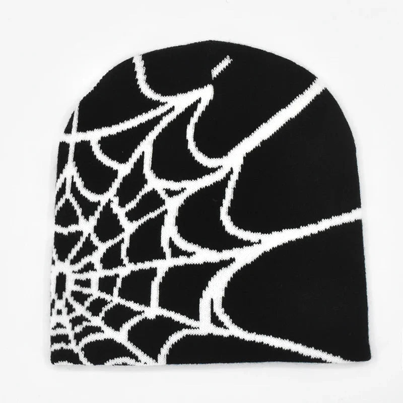 Y2K Spider Web Beanie