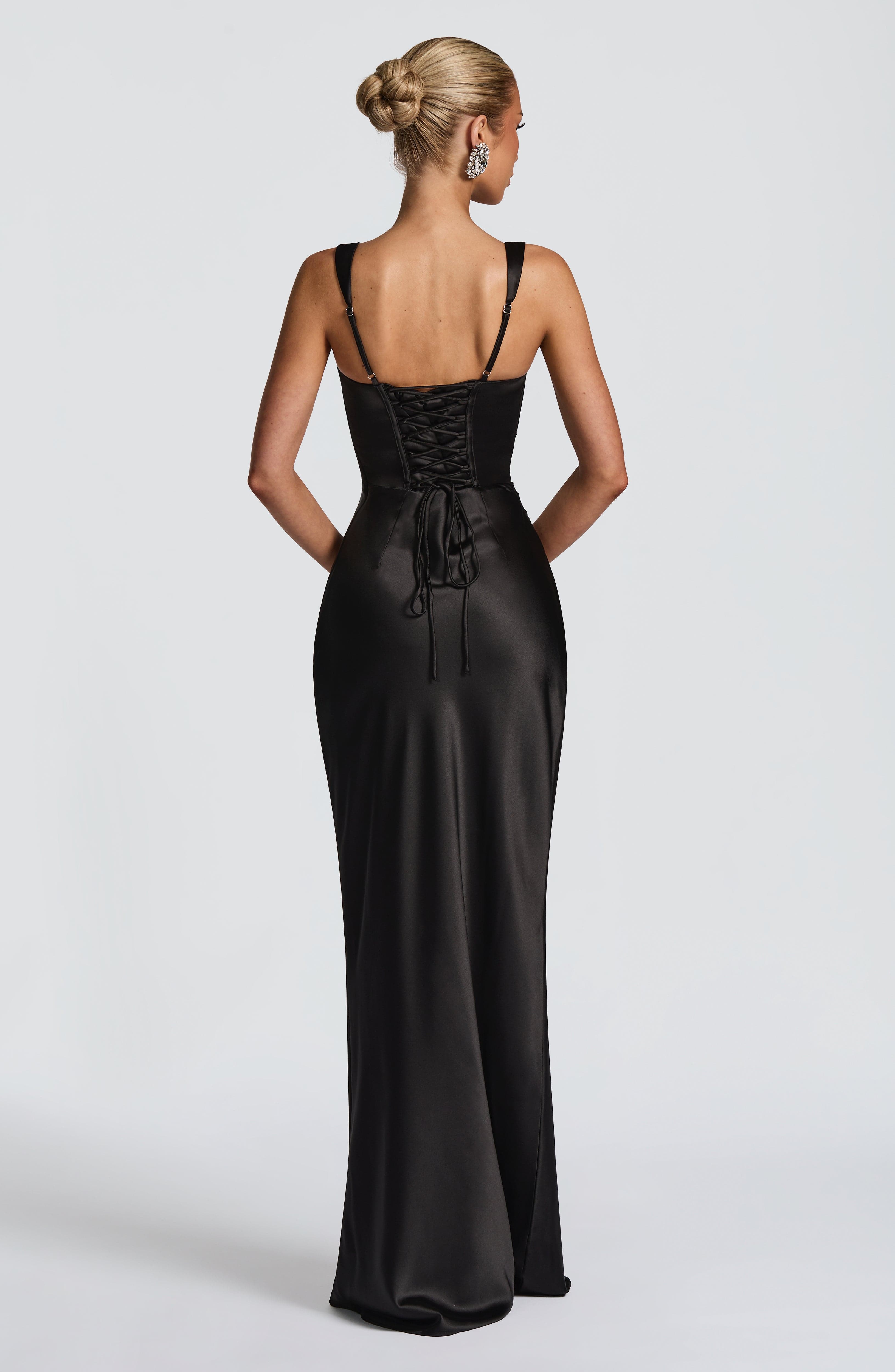 Safieyah Maxi Dress - Black