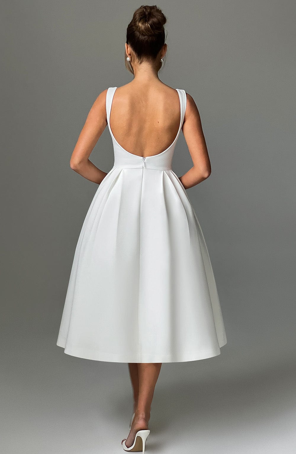 Clarice Bridal Inspired Midi Dress