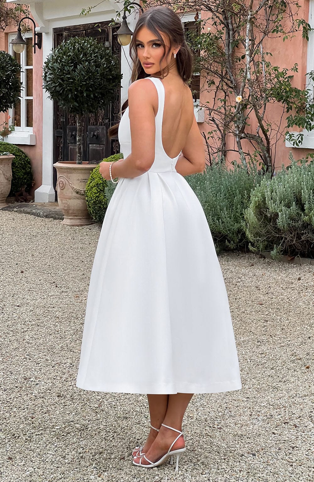 Clarice Bridal Inspired Midi Dress