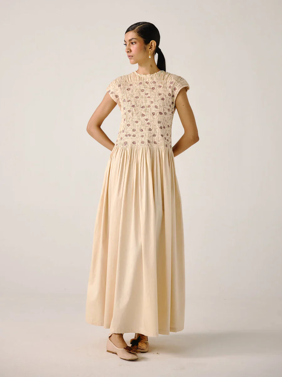 Amira Cotton Flare Dress
