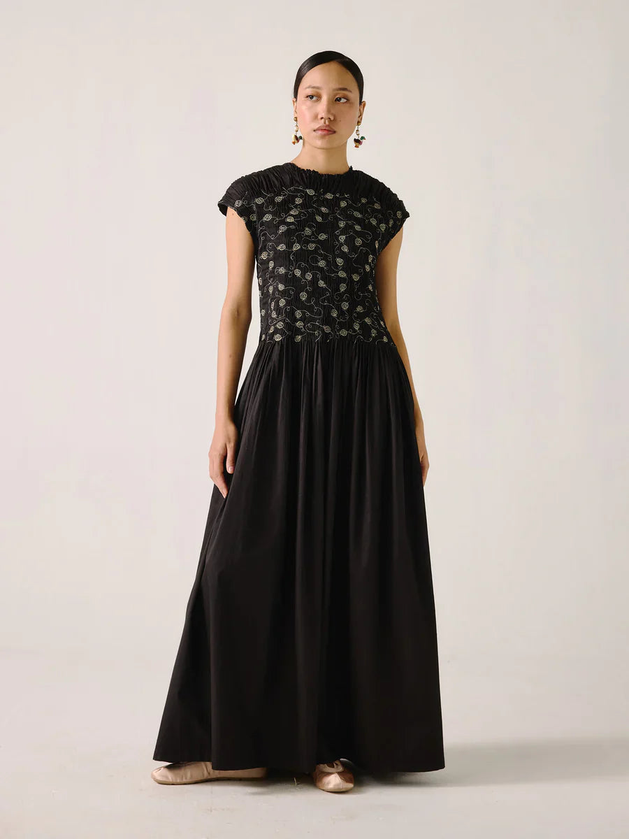 Amira Cotton Flare Dress