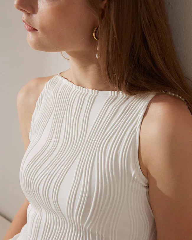 Bea Textured Cami Dress