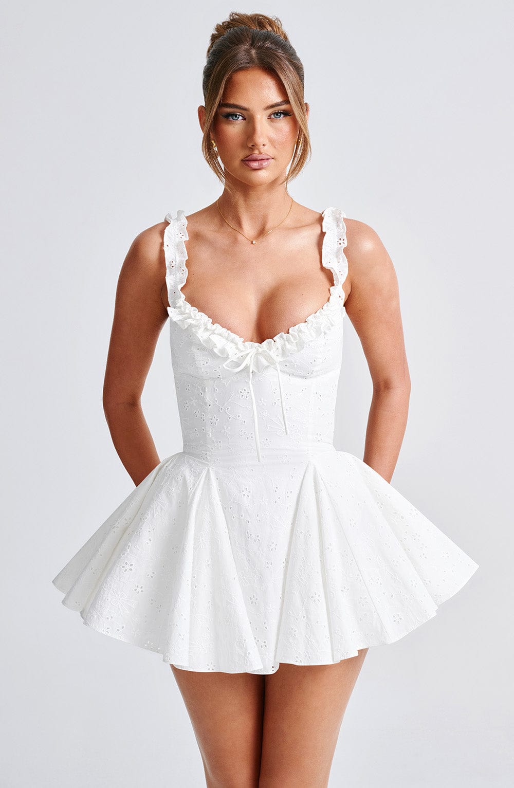 Elvira Playsuit Mini Dress