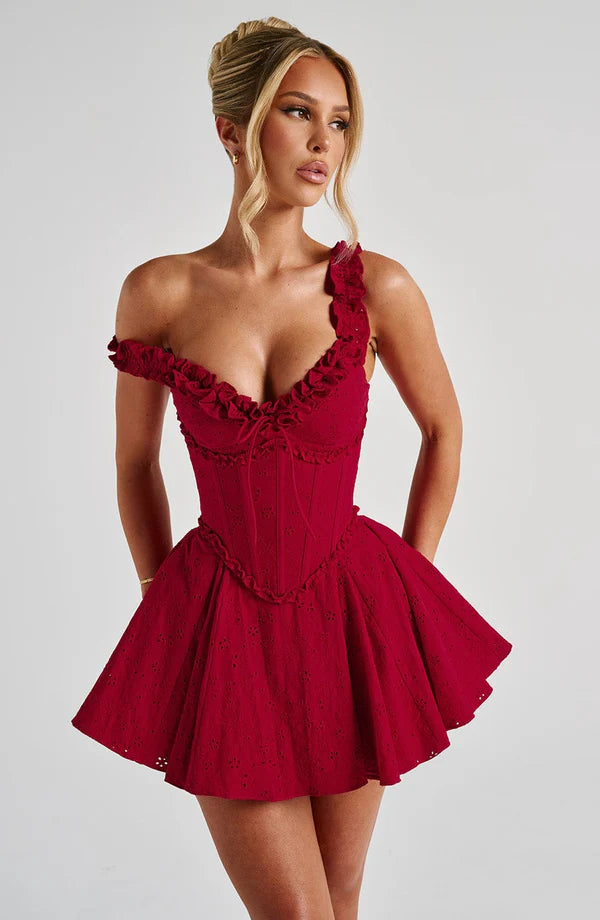 Elvira Playsuit Mini Dress