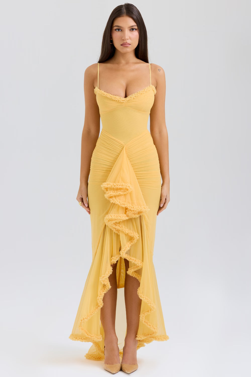 Lisa - Ruffled Maxi Dress