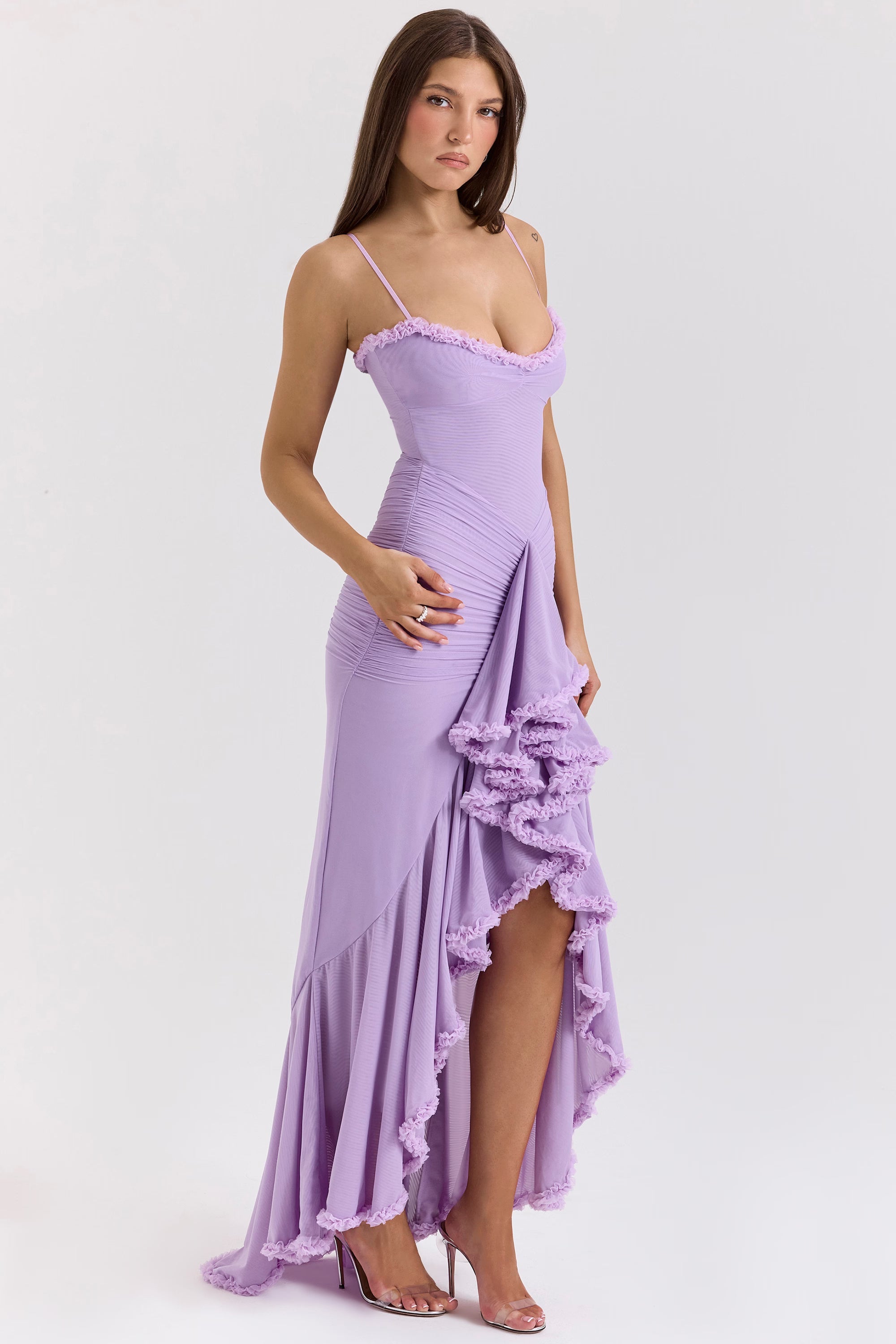 Lisa - Ruffled Maxi Dress