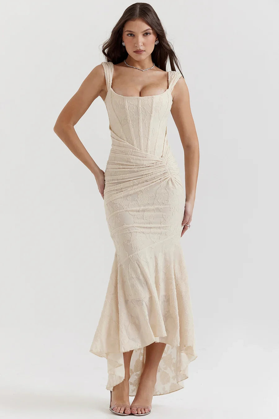 Casandra Lace Maxi Dress