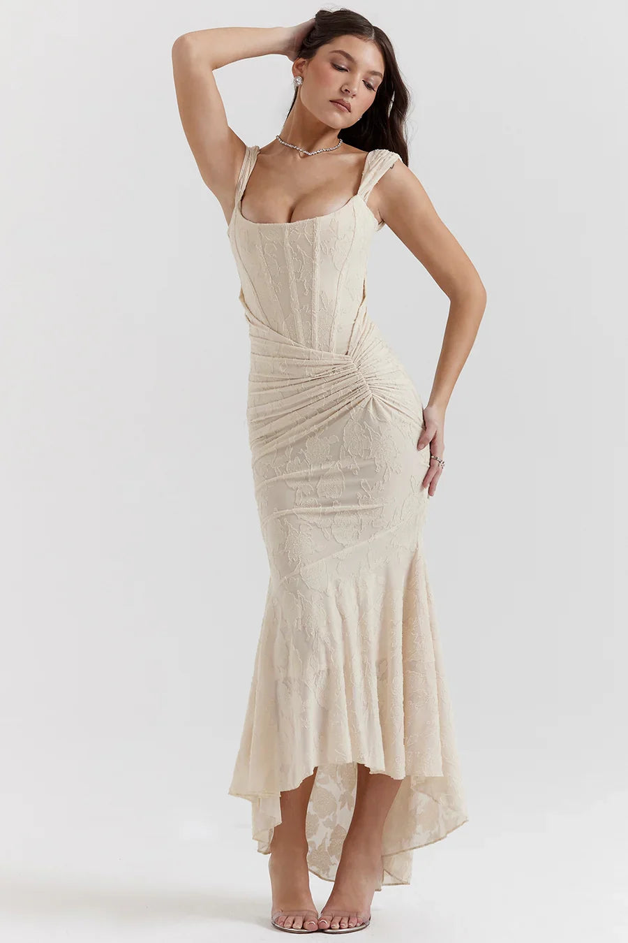 Casandra Lace Maxi Dress