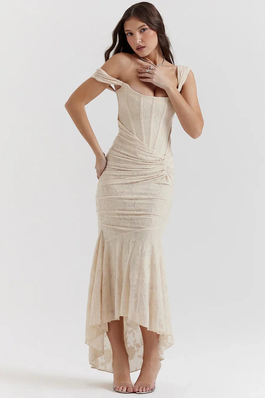 Casandra Lace Maxi Dress