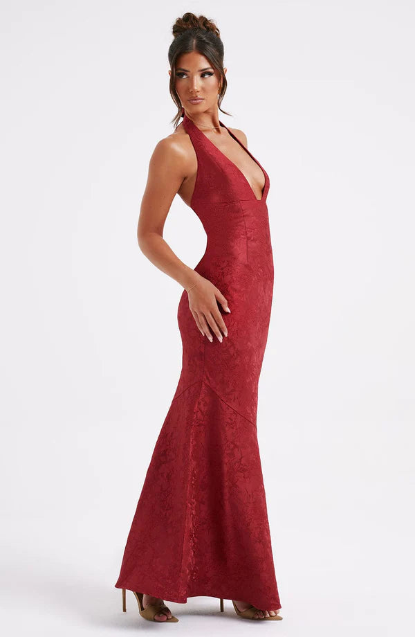 Jocelyn Halter Maxi Dress