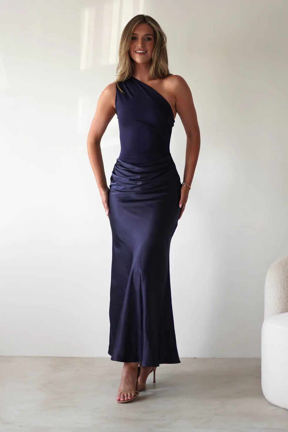 Lovi One-Shoulder Maxi Dress