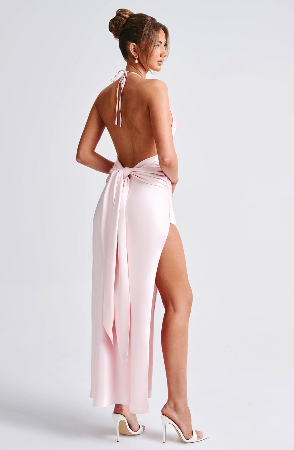 Kasandra Satin Maxi Dress 